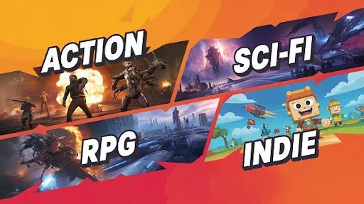 Different types of game trailers