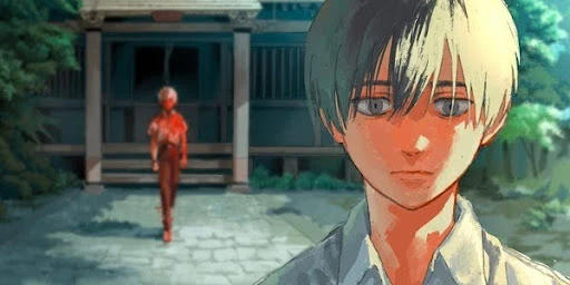 One of the scary scenes of the show, The Summer Hikaru Died