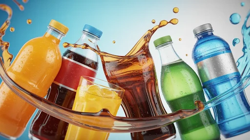 3D animation for beverages