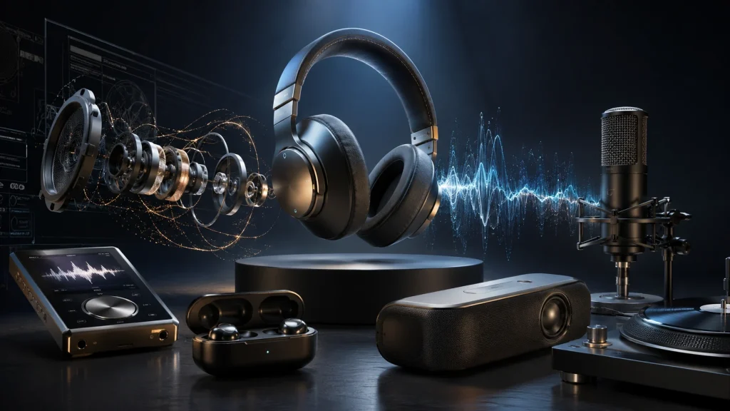 3D Product Animation for Audio Brands