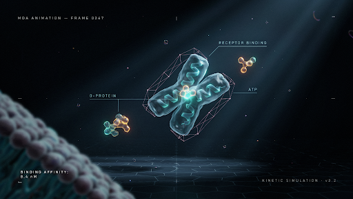An example of molecular animation