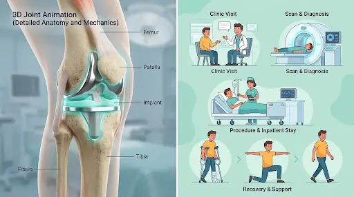 3d joint animation